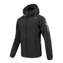 Tuulekindel Jakk Joluvi Meta Hood Must S6436862 цена и информация | Мужские куртки | kaup24.ee