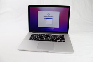 MacBook Pro 2015 Retina 15" - Core i7 2.2GHz / 16GB / 256GB SSD / INT / Silver (kasutatud, seisukord A) hind ja info | Sülearvutid | kaup24.ee