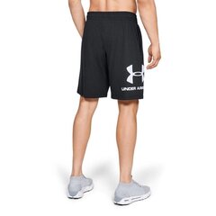 Meeste lühikesed spordipüksid Under Armor Sportsyle Cotton Logo M 1329 300 001, must цена и информация | Мужская спортивная одежда | kaup24.ee