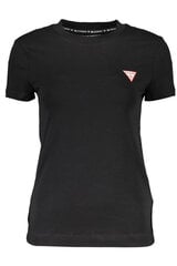 Женская футболка Guess Jeans W1YI0ZJ1311, черная цена и информация | Женские футболки | kaup24.ee