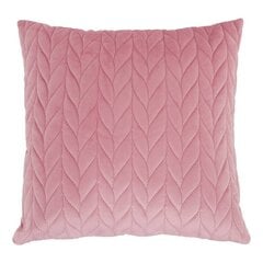 Dekoratiivne padjakate, roosa, 45 x 45 cm hind ja info | Dekoratiivpadjad ja padjakatted | kaup24.ee