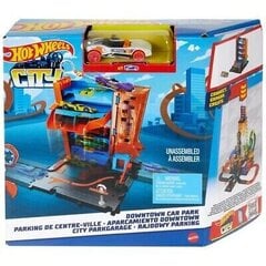 Набор Парковка Hot Wheels, HDR28 цена и информация | Развивающий мелкую моторику - кинетический песок KeyCraft NV215 (80 г) детям от 3+ лет, бежевый | kaup24.ee