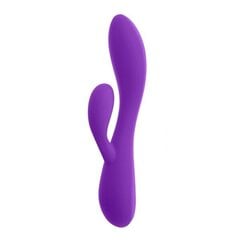 Topeltstimuleeriv vibraator S Pleasures, violetne (11,8 cm) hind ja info | Vibraatorid | kaup24.ee