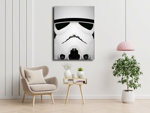 Nägu vastu! Tähesõjad Star Wars – Stormtrooper – maal lõuendile 50 x 70 cm цена и информация | Картины, живопись | kaup24.ee