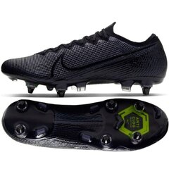 Meeste jalgpalli puutsad Nike Mercurial Vapor 13 Elite, must цена и информация | Футбольные бутсы | kaup24.ee