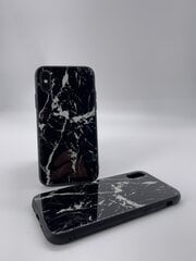 Telefoniümbris Marble Iphone 7/8 jaoks, must marmor цена и информация | Чехлы для телефонов | kaup24.ee