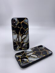 Telefoniümbris Marmor Iphone XS Max jaoks, kuldne marmor цена и информация | Чехлы для телефонов | kaup24.ee