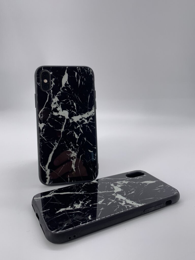 Telefoniümbris Marble Iphone 12 mini jaoks, must marmor цена и информация | Telefoni kaaned, ümbrised | kaup24.ee