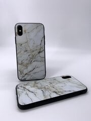 Telefoniümbris Marmor Iphone XS jaoks, valge marmor hind ja info | Telefoni kaaned, ümbrised | kaup24.ee