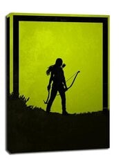 Kangelaste koit – Lara Croft, Tomb Raider – lõuendimaal 40 x 50 cm hind ja info | Seinapildid | kaup24.ee
