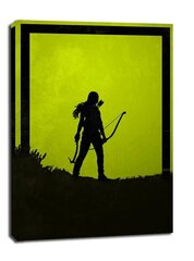 Kangelaste koit – Lara Croft, Tomb Raider – lõuendimaal 61 x 91,5 cm hind ja info | Seinapildid | kaup24.ee