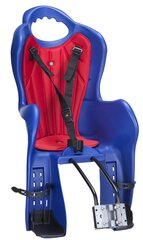 Детское кресло на раму HTP Italy Elibas T, синее/красное цена и информация | Велокресла | kaup24.ee