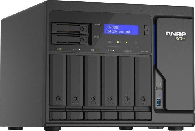 Qnap TS-H886-D1622-16G цена и информация | Välised kõvakettad (SSD, HDD) | kaup24.ee