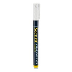 Kriidimarker, Securit 1-2 mm, valge цена и информация | Письменные принадлежности | kaup24.ee