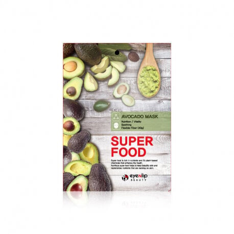Kangasmask Eyenlip Super Food Avokaado, 10 tk hind ja info | Näomaskid, silmamaskid | kaup24.ee