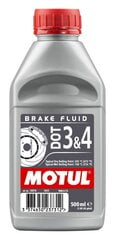 Õli Motul DOT 3&4 0,5ltr (102718) hind ja info | Mootoriõlid | kaup24.ee