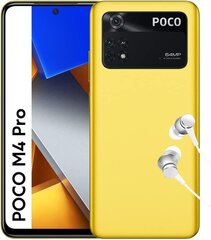 Xiaomi Poco M4 Pro Dual SIM 6/128GB Yellow цена и информация | Мобильные телефоны | kaup24.ee