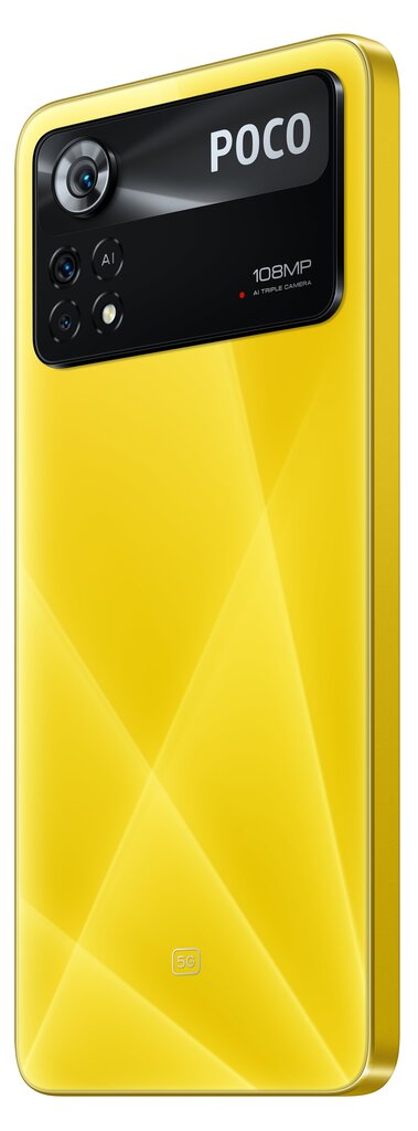 Poco X4 Pro 5G Dual SIM 8/256GB MZB0AYXEU Yellow цена и информация | Telefonid | kaup24.ee