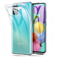 Silikoonist telefoniümbris Samsung Galaxy A50 jaoks, läbipaistev цена и информация | Чехлы для телефонов | kaup24.ee