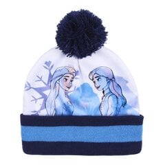Müts, Kindad Ja Sall Frozen Sinine цена и информация | Шапки, перчатки, шарфы для девочек | kaup24.ee