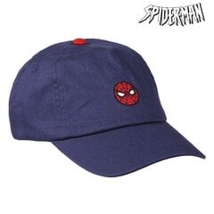Spiderman Spiderman Tumesinine (53 cm) hind ja info | Poiste mütsid, sallid, kindad | kaup24.ee
