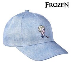 Детская кепка Frozen, светло синяя (53 cм) цена и информация | Шапки, перчатки, шарфы для девочек | kaup24.ee