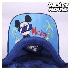 Laste nokamüts Mickey Mouse Tumesinine (53 cm) hind ja info | Poiste mütsid, sallid, kindad | kaup24.ee