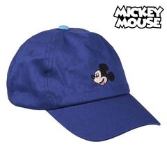 Laste nokamüts Mickey Mouse Tumesinine (53 cm) hind ja info | Poiste mütsid, sallid, kindad | kaup24.ee