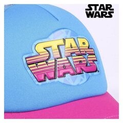Spordimüts Star Wars Roosa Sinine (56 cm) hind ja info | Tüdrukute mütsid, sallid, kindad | kaup24.ee