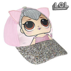 Детская кепка с ушами 3d LOL Surprise! 74091 (54 см) цена и информация | Шапки, перчатки, шарфы для девочек | kaup24.ee