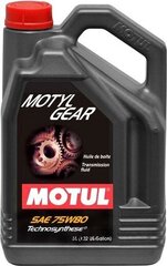 Õli Motul MotylGear 75W80 5ltr (106466) hind ja info | Eriotstarbelised määrdeõlid ja -vedelikud | kaup24.ee