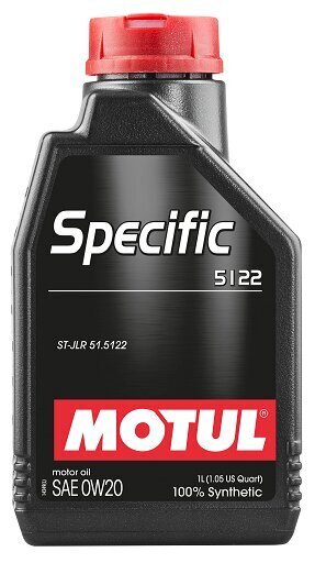 Motul Specific 5122 0W20 mootoriõli, 107304, 1 l hind ja info | Mootoriõlid | kaup24.ee