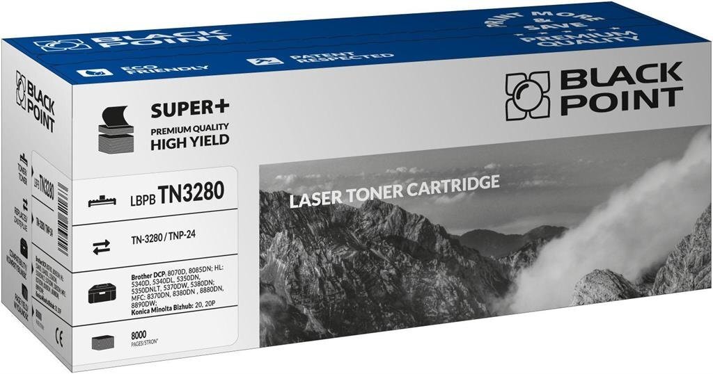 Toner Black Point LBPBTN3280 | black | 8000 pp | Brother TN-3280 / TNP-24 hind ja info | Laserprinteri toonerid | kaup24.ee