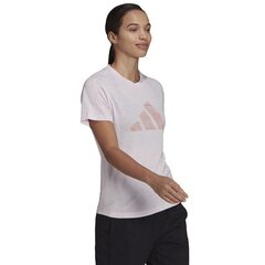 Спортивная футболка женская Adidas Winrs 3.0 Tee W HE1706, розовая цена и информация | Спортивная одежда для женщин | kaup24.ee