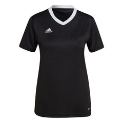 Naiste spordi t-särk Adidas Entrada 22 Jsy, must hind ja info | Naiste spordiriided | kaup24.ee