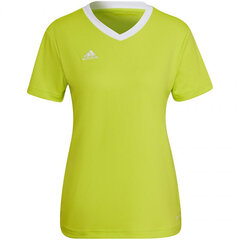 Adidas Entrada 22 Jsy Naiste Sport T-särk, roheline hind ja info | Naiste spordiriided | kaup24.ee