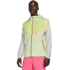Куртка спортивная мужская Nike NK Repel UV Windrinner JKT M CZ9070 303, желтая цена и информация | Мужская спортивная одежда | kaup24.ee