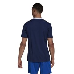 Спортивная футболка мужская Adidas Entrada 22 M HE1575, синяя цена и информация | Мужская спортивная одежда | kaup24.ee