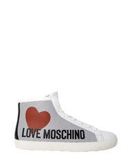 Jalanõud naistele Love Moschino, valge цена и информация | Спортивная обувь, кроссовки для женщин | kaup24.ee