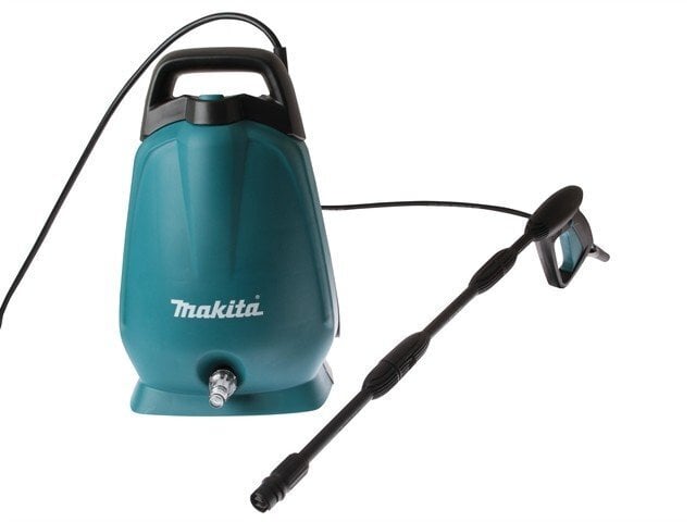 Makita HW102 survepesur, Kompaktne elektriline must, türkiissinine 360 l / h 1300 W цена и информация | Hüdrofoorid | kaup24.ee