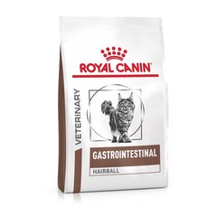 Royal Canin у кошек с проблемами пищеварения из-за клубневидной шерсти Gastrointestinal Hairball, 2 kg цена и информация | Сухой корм для кошек | kaup24.ee