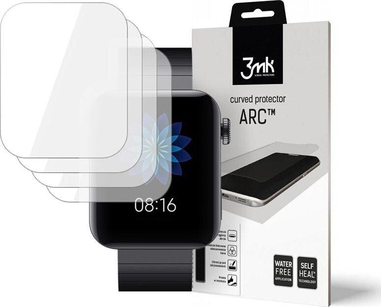 LCD kaitsekile 3MK Watch ARC Apple Watch 7 45mm 3vnt hind ja info | Nutikellade ja nutivõrude tarvikud | kaup24.ee