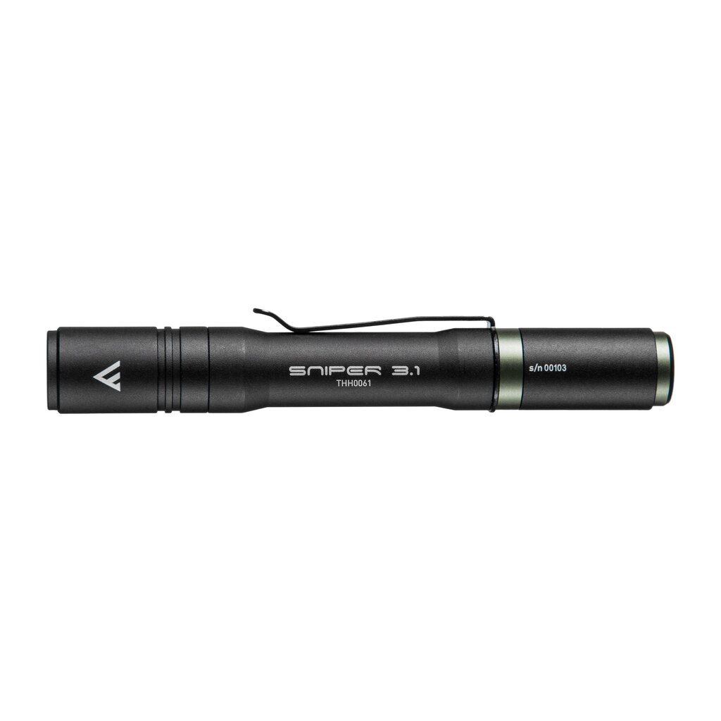 Taskulamp Mactronic 130lm USB-ga laetav fokuseerimise funktsiooniga Sniper 3.1 цена и информация | Taskulambid, prožektorid | kaup24.ee