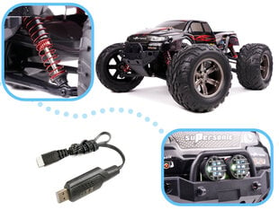 RC monster truck auto 1:12 2,4GHZ X9115 цена и информация | Игрушки для мальчиков | kaup24.ee