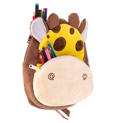 Плюшевый рюкзак - жираф (24 см) цена и информация | Школьные рюкзаки, спортивные сумки | kaup24.ee