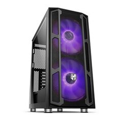 Корпус компьютера Mikro ATX / Mini ITX / ATX NOX NX Hummer Nova RGB Ø 20 см, черный цена и информация | Корпуса | kaup24.ee