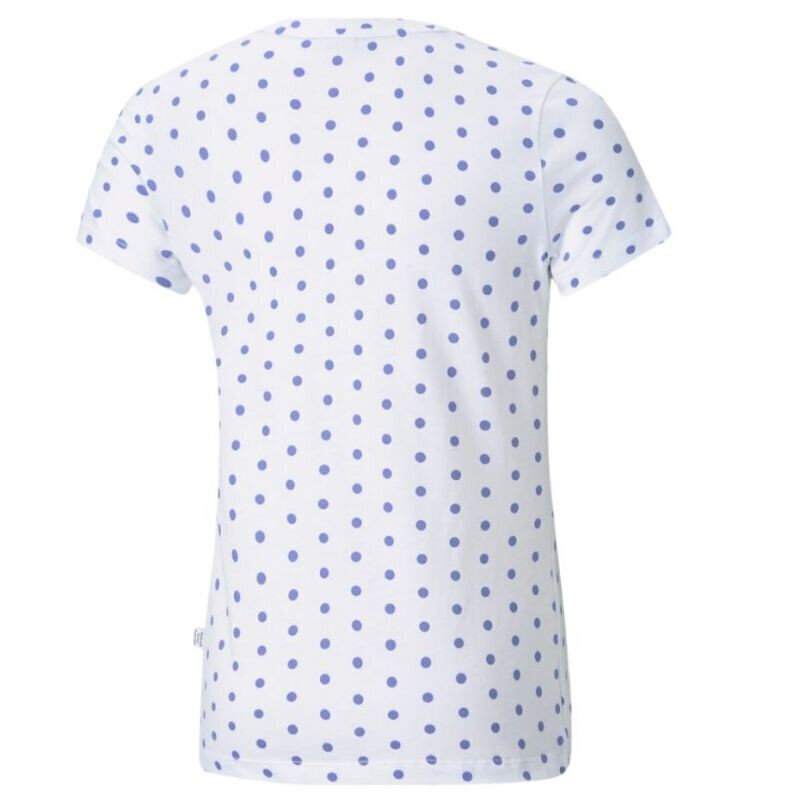 Laste spordisärk Puma ESS Dotted Tee Jr 58704202, valge hind ja info | Poiste särgid | kaup24.ee