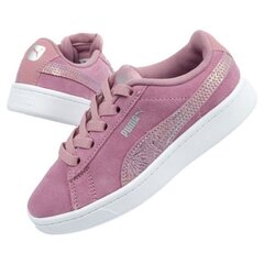 Laste vabaaja kingad Puma Vikky Jr 373166 02 roosad 37316602*29 цена и информация | Детская спортивная обувь | kaup24.ee