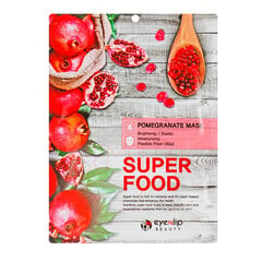 Kangasmask Eyenlip Super Food Granaatõun, 10 tk цена и информация | Маски для лица, патчи для глаз | kaup24.ee