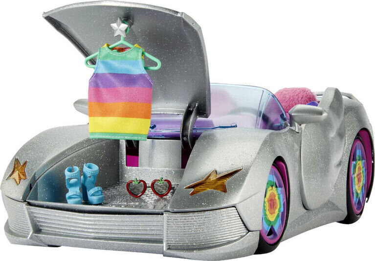 Barbie auto koos tarvikutega, HDJ47 цена и информация | Tüdrukute mänguasjad | kaup24.ee